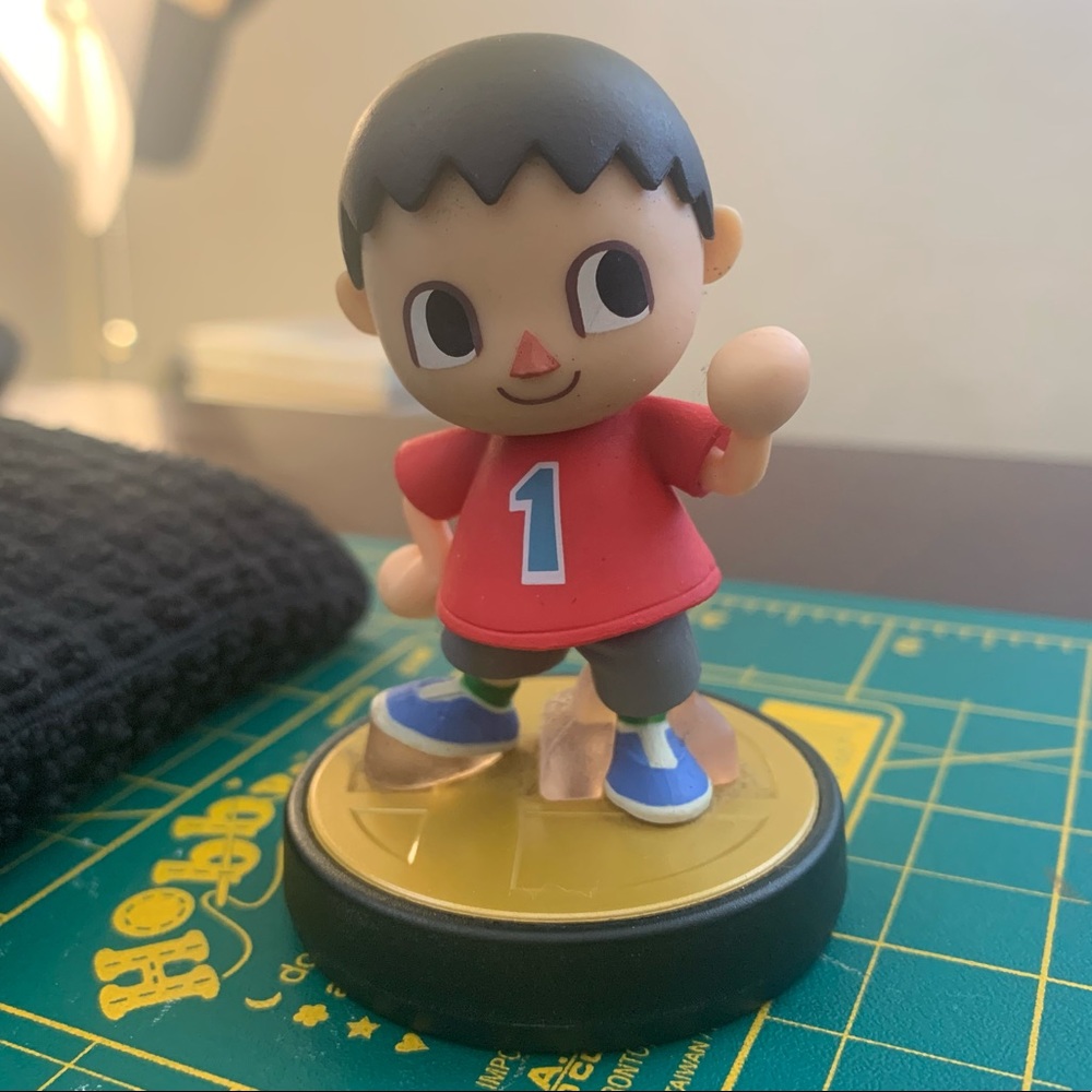 Villager Amiibo (Smash Brothers series) - LIKE NEW / Pre-owned -
